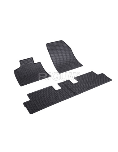 RIGUM Floor rubber mats (2nd row) Jumpy (6 seats) (2016-…) - 904437