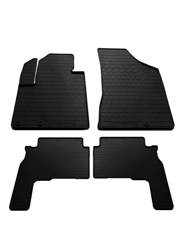 STINGRAY Floor rubber mats Hyundai Santa Fe II (CM) (2010-2012) 