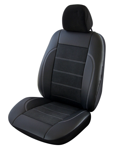 PITON Universal seat covers (1+1) Leather & alcantara van 
