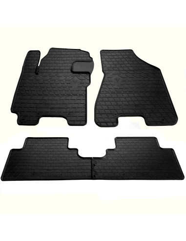 STINGRAY Floor rubber mats Kia Sportage II (JE) (2003-2010) 
