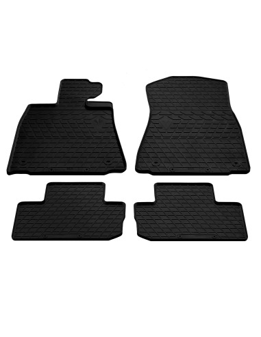 STINGRAY Floor rubber mats Mazda 2 III (DJ/DL) (2014-...) 