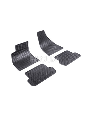 RIGUM Floor rubber mats Audi A4 II (B6) (2000-2006) 