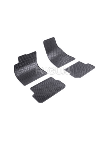 RIGUM Floor rubber mats Audi A6 III (C6) (2006-2011) 