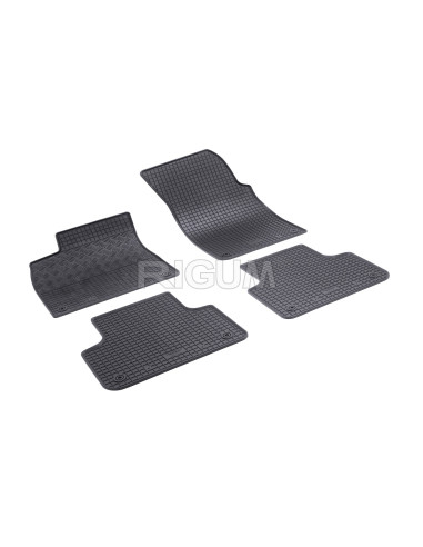 RIGUM Floor rubber mats Audi Q7 II (4M) (2015-...) 