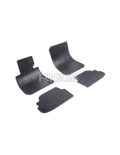 RIGUM Салонные резиновые коврики BMW 1 Series I (E81/E82) (2004-2014) 