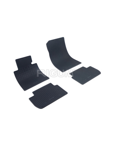 RIGUM Салонные резиновые коврики (седан) BMW 3 Series IV (E46) (1998-2007) 