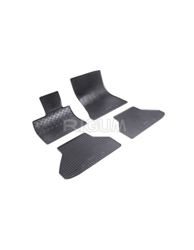 RIGUM Floor rubber mats BMW X6 I (E71/E72) (2007-2014) 
