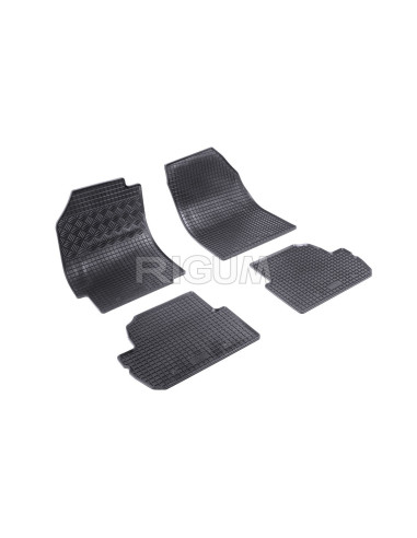 RIGUM Салонные резиновые коврики Chevrolet Spark III (M300) (2009-2016) 