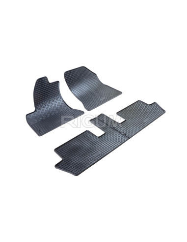 RIGUM Floor rubber mats (5 seats) Citroen C4 Picasso I (2006-2013) 