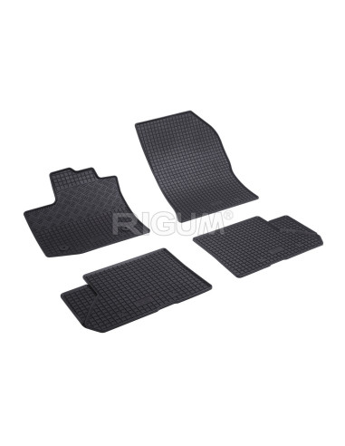 RIGUM Floor rubber mats (5 seats) Dacia Dokker I (2012-...) 