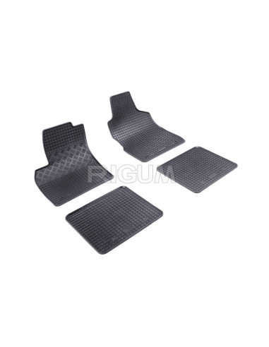 RIGUM Floor rubber mats Fiat Panda II (169) (2003-2012) 