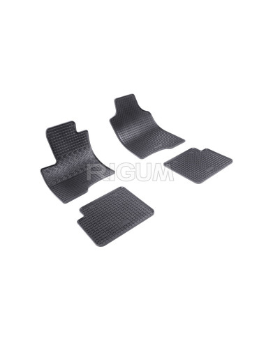 RIGUM Floor rubber mats Fiat Panda III (319) (2011-...) 