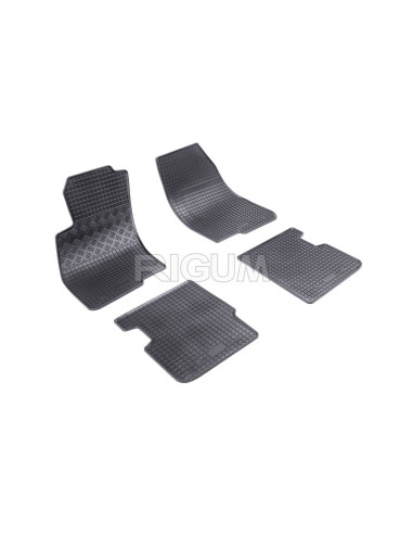 RIGUM Floor rubber mats Fiat Punto Evo III (2009-2018) 