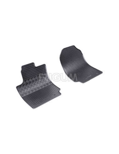 RIGUM Floor rubber mats (single cab) (2 seats) Ford Ranger III (P375/PX) (2011-...) 