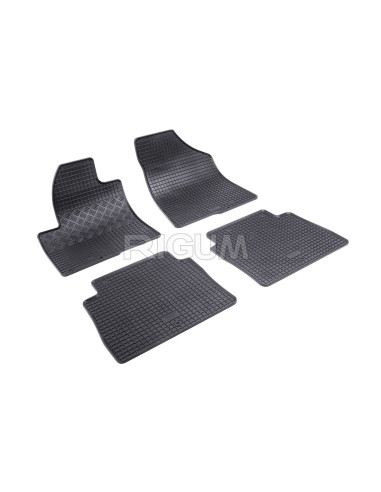 RIGUM Floor rubber mats Hyundai Santa Fe II (CM) (2005-2010) 