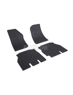 RIGUM Floor rubber mats (5 doors) Jeep Wrangler IV (JL) (2017-...) 