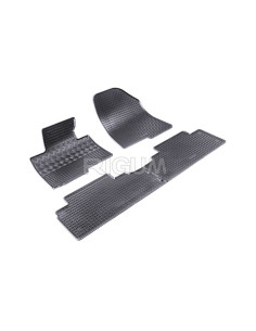 RIGUM Floor rubber mats (5 seats) Kia Carens III (RP) (2013-2019) 