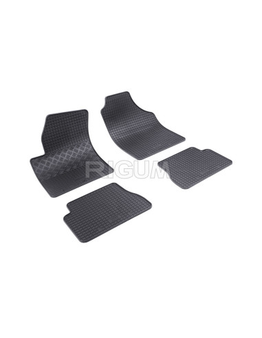 RIGUM Floor rubber mats Kia Picanto I (SA) (2004-2011) 