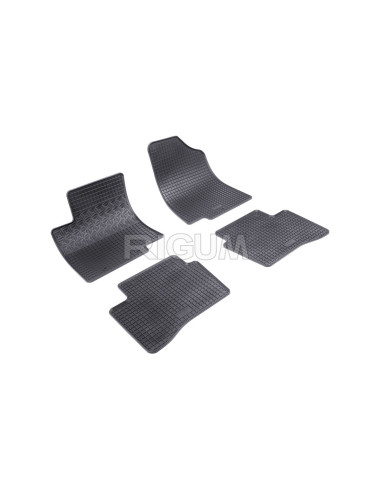 RIGUM Floor rubber mats Kia Rio III (UB) (2011-2017) 