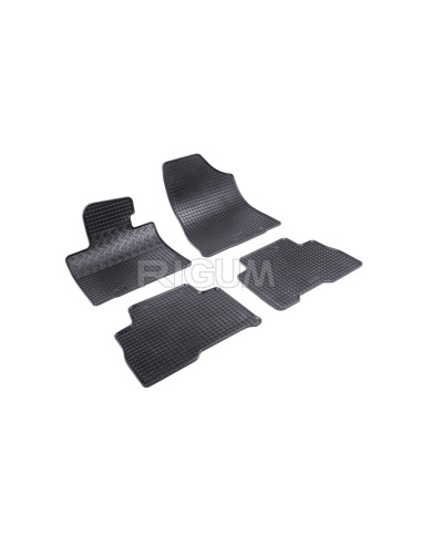 RIGUM Floor rubber mats (5 seats) Kia Sorento III (UM) (2014-2015) 