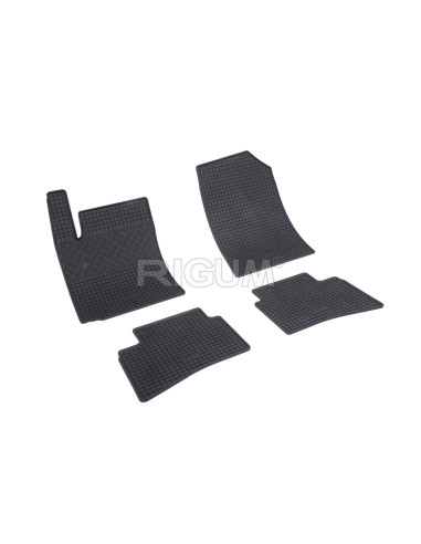 RIGUM Floor rubber mats (4x4) Kia Stinger I (CK) (2017-...) 