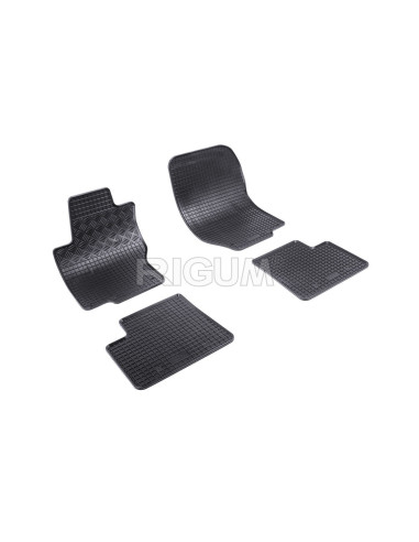 RIGUM Floor rubber mats Mercedes-Benz GL-Class I (X164) (2006-2012) 