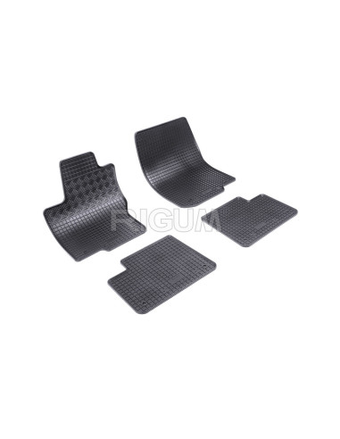 RIGUM Floor rubber mats Mercedes-Benz GL-Class II (X166) (2012-2016) 