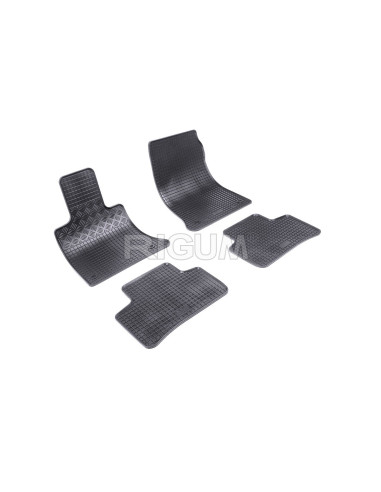RIGUM Floor rubber mats Mercedes-Benz GLK-Class I (X204) (2008-2015) 