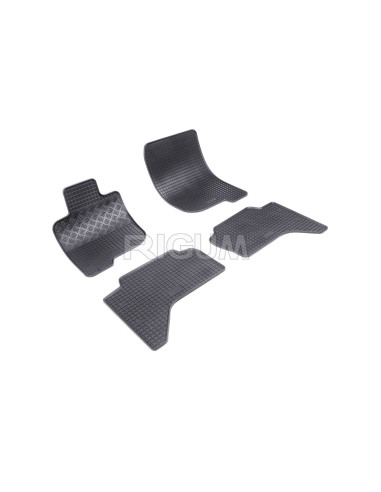 RIGUM Floor rubber mats Mitsubishi L200 IV (2006-2015) 