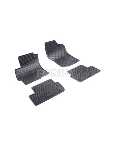 RIGUM Floor rubber mats Mitsubishi Lancer X (2007-2017) 