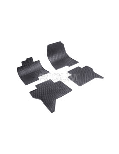 RIGUM Floor rubber mats (5 doors) Mitsubishi Pajero IV (2006-...) 