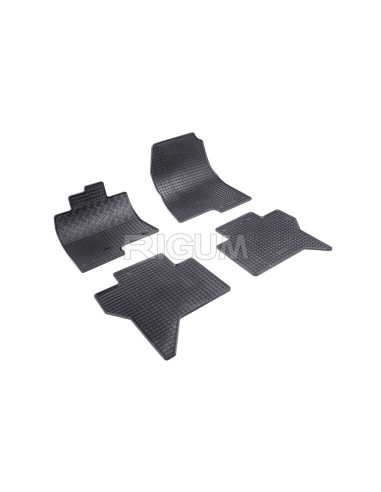 RIGUM Floor rubber mats (5 doors) Mitsubishi Pajero IV (2006-...) 