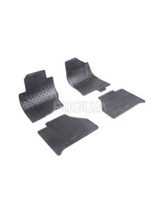 RIGUM Floor rubber mats Nissan Navara D/C III (D40) (2010-2015) 