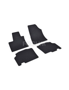 RIGUM Floor rubber mats (hatchback) Nissan Townstar I (2022-…) 
