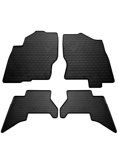 STINGRAY Floor rubber mats Nissan Pathfinder III (R51) (2010-2014) 