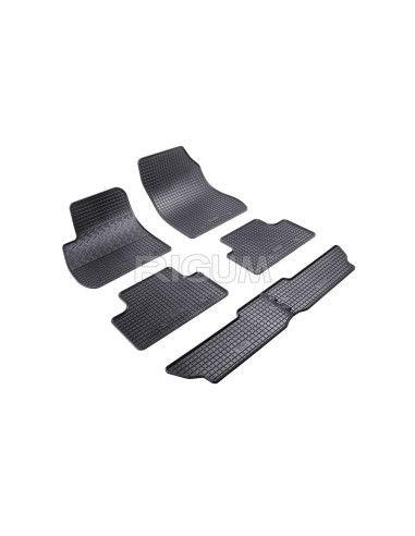 RIGUM Floor rubber mats (7 seats) Opel Zafira C (2011-2019) 