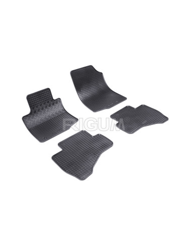 RIGUM Floor rubber mats Peugeot 107 I (2005-2014) 