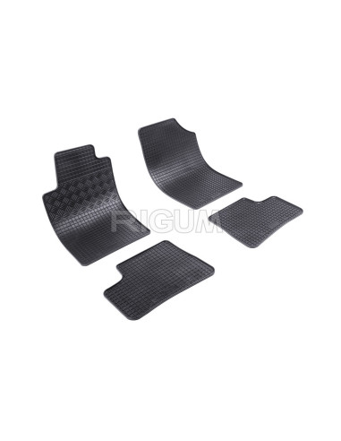 RIGUM Floor rubber mats Peugeot 206 I (1998-2012) 