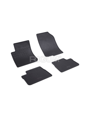 RIGUM Floor rubber mats Peugeot 208 I (A9) (2012-2019) 