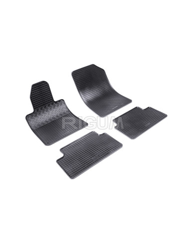 RIGUM Floor rubber mats (sedan/station wagon) Peugeot 508 I (2011-2018) 