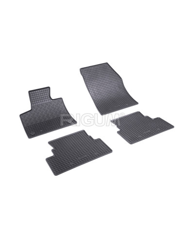 RIGUM Floor rubber mats Peugeot 3008 II (P84) (2016-...) 