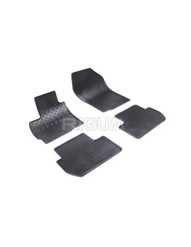 RIGUM Салонные резиновые коврики Peugeot 4007 I (2007-2012) 