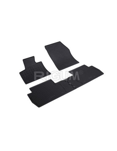 RIGUM Floor rubber mats Peugeot 5008 II (T87) (2017-...) 
