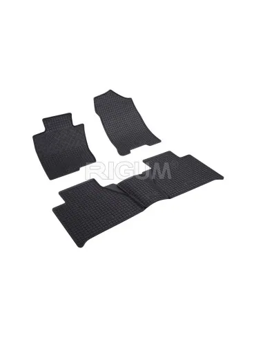 RIGUM Floor rubber mats (lux+tunnel) Renault Alaskan I (2017-...) 