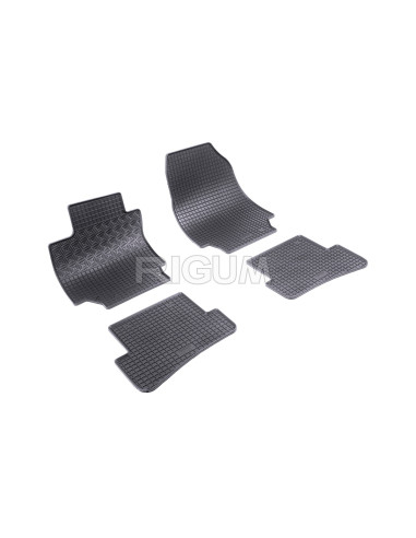 RIGUM Floor rubber mats Renault Captur I (J87) (2012-2019) 