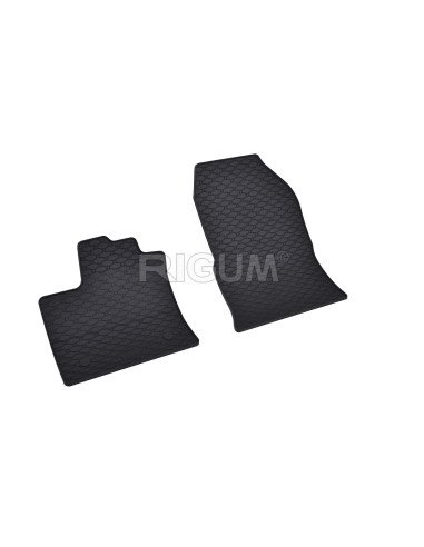 RIGUM Floor rubber mats (2 seats) Renault Express Van I (2021-...) 