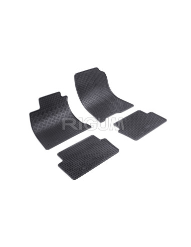 RIGUM Floor rubber mats (hatchback/coupe) Renault Laguna III (2007-2015) 