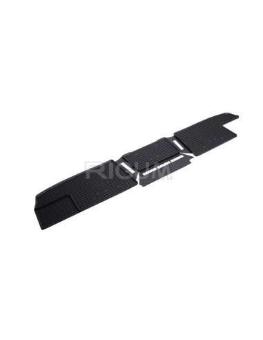 RIGUM Floor rubber mats (2nd row with heating) Renault Trafic III (X82) (2014-...) 