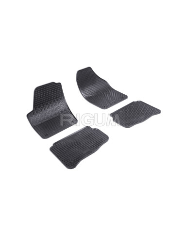 RIGUM Floor rubber mats SEAT Ibiza III (6L) (2002-2008) 
