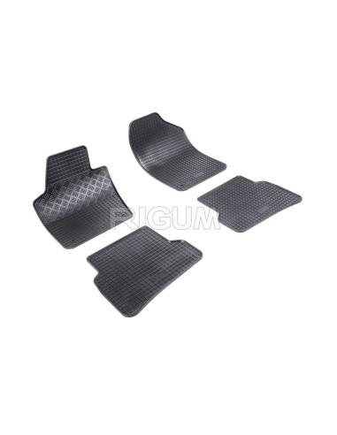 RIGUM Floor rubber mats SEAT Ibiza IV (6J/6P) (2008-2017) 